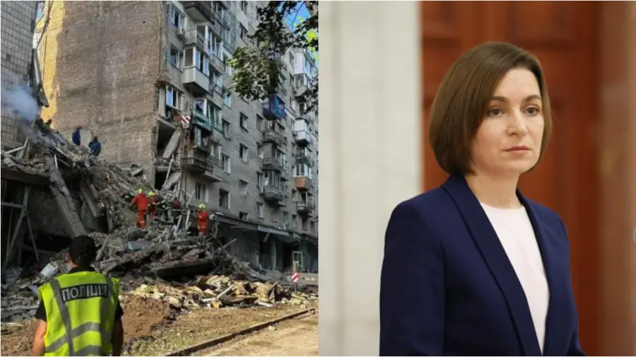 Maia Sandu, după atacul asupra Kievului: „Rusia aduce război și moarte”