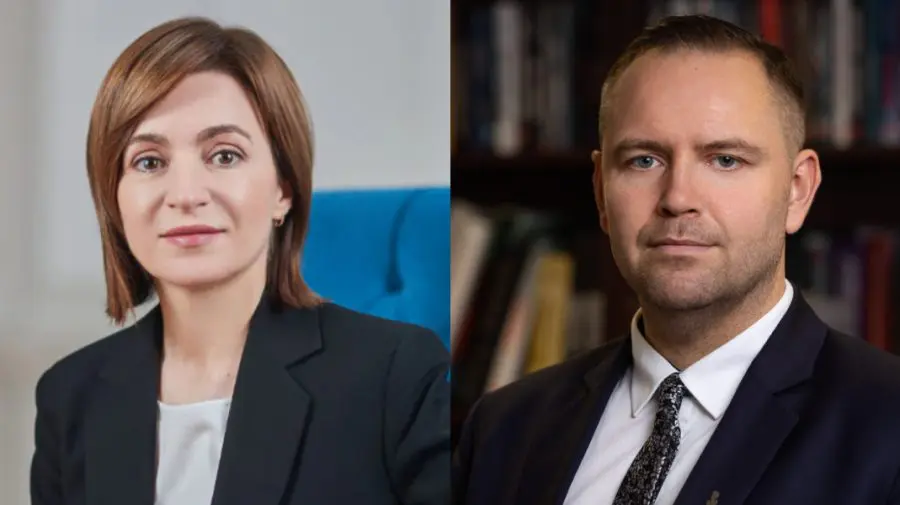 Maia Sandu a vorbit la telefon cu Karol Nawrocki despre cooperarea Moldova-Polonia