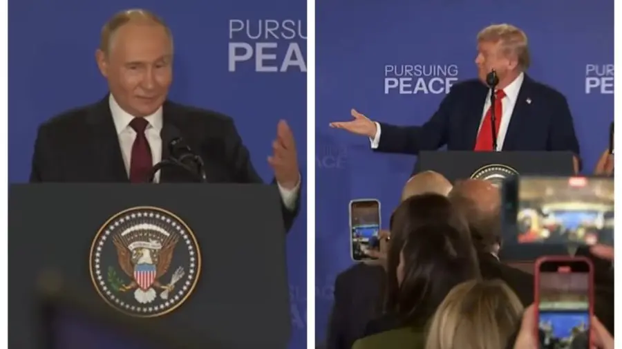 LIVE Trump și Putin fac declarații de presă