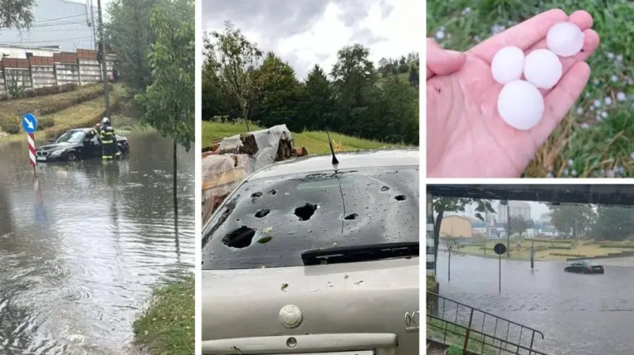 Dezastru în România după furtuni: Un tânăr a murit în timp ce încerca să se adăpostească