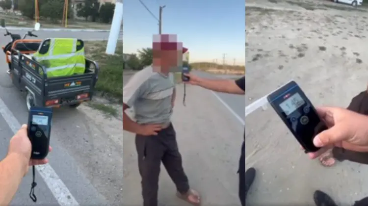 VIDEO Abia de se mai țineau pe picioare. Mai mulți șoferi, prinși beți criță în weekend