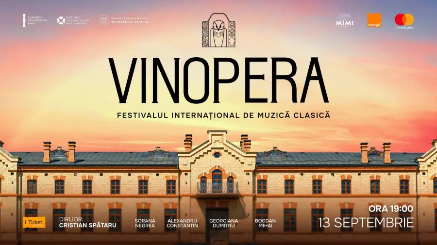 VinOpera revine pe scena de la Castel Mimi într-o seară de excepţie, cu muzică clasică, voci superbe şi vin select