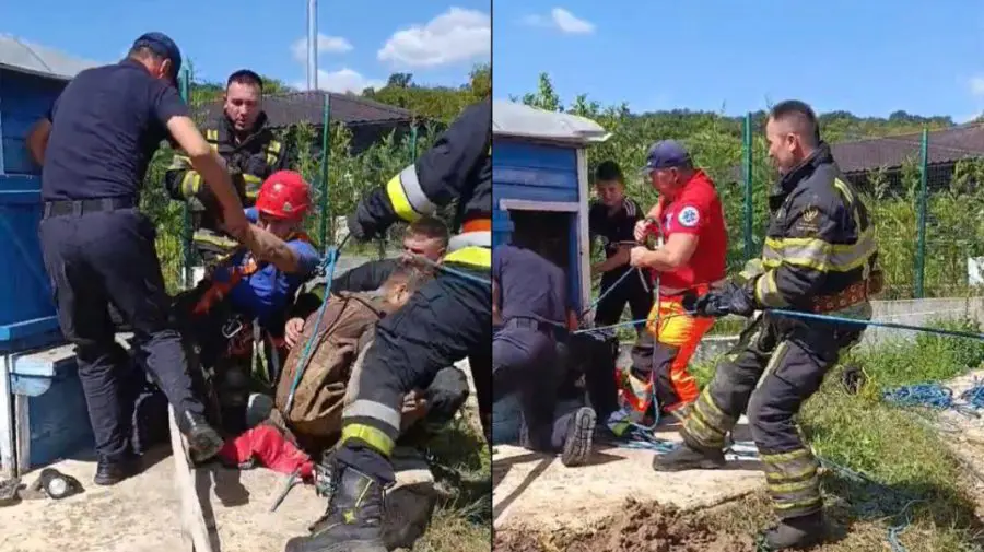 Misiune de salvare la Orhei. Angajații IGSU au scos un bărbat căzut într-o fântână