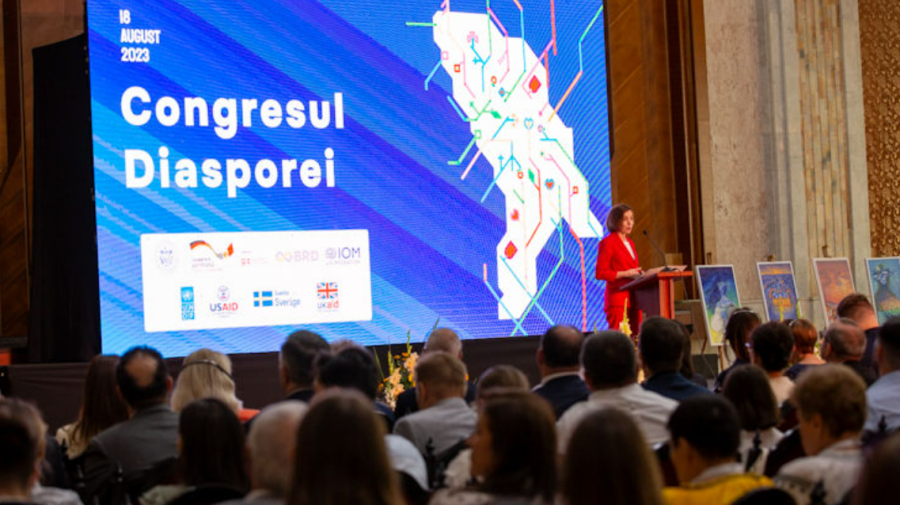Maia Sandu și Dorin Recean vor participa la Congresul Diasporei, la Palatul Republicii. Câte persoane s-au înregistrat