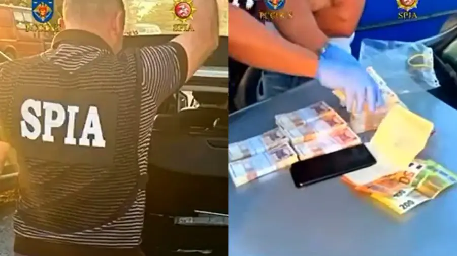 Polițist și complice, denunțați și prinși în flagrant cu 90 000 lei mită