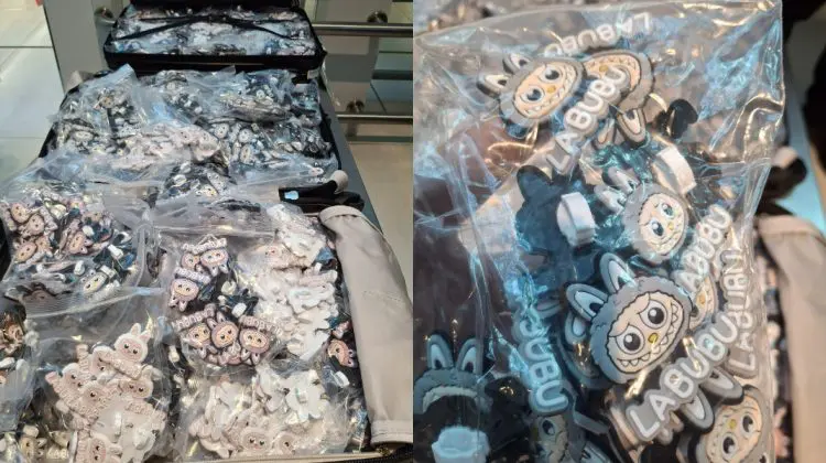 Vameșii de la aeroport au confiscat peste 3500 de jucării Labubu