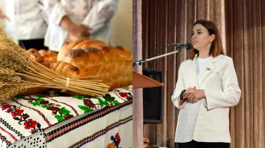 12 agricultori din Florești au primit diplome de la ministra Ludmila Catlabuga, la un festival dedicat pâinii
