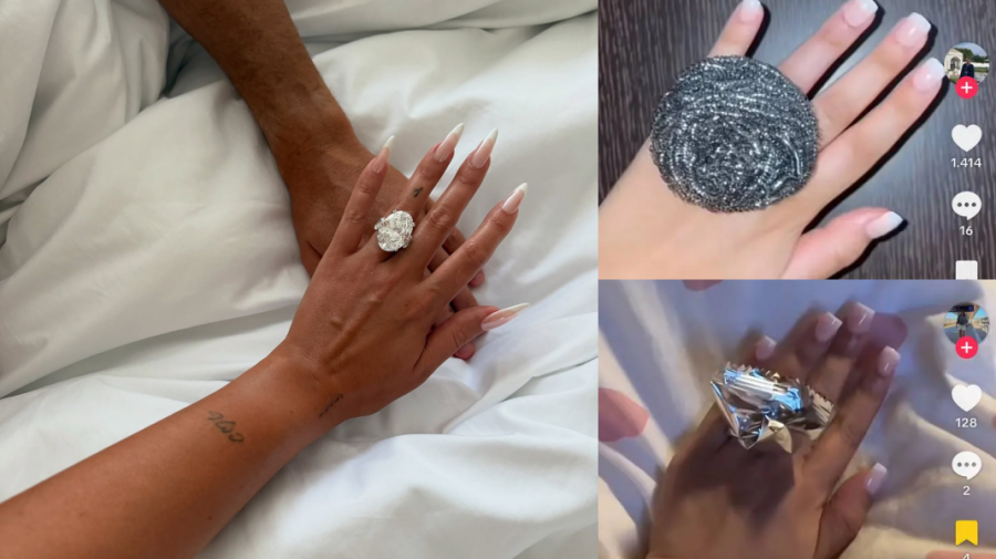 FOTO Glume pe seama inelului de logodnă oferit de Cristiano Ronaldo