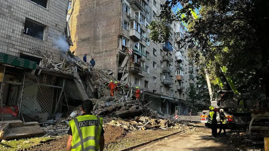 Kievul, țintă a unui nou atac rusesc masiv: cel puțin trei morți