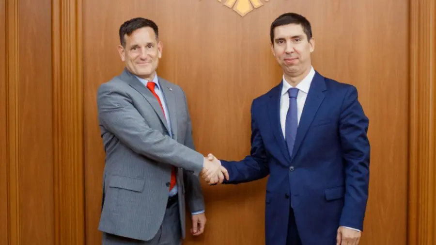 Mihai Popșoi a discutat cu noul diplomat american la Chișinău, Nick Pietrowicz