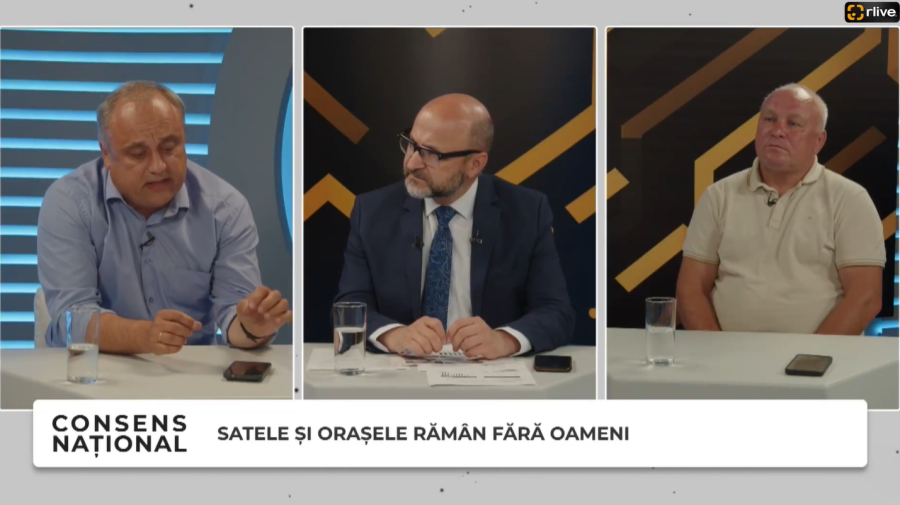 Experți la Rlive TV: Actuala structură administrativă nu mai face față unei populații înjumătățite