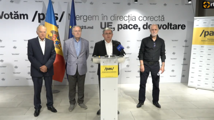 VIDEO Blocul electoral „Unirea Națiunii” se retrage din cursa electorală în favoarea PAS
