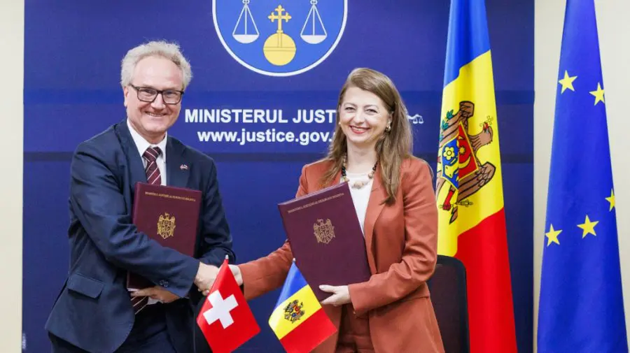 Acord semnat de Moldova și Elveția: Bunurile recuperate din activități ilicite vor fi folosite pentru dezvoltarea țării