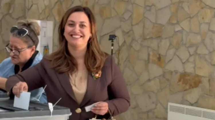 Candidata independentă Victoria Sanduța și-a exprimat votul pentru integrarea europeană a Republicii Moldova