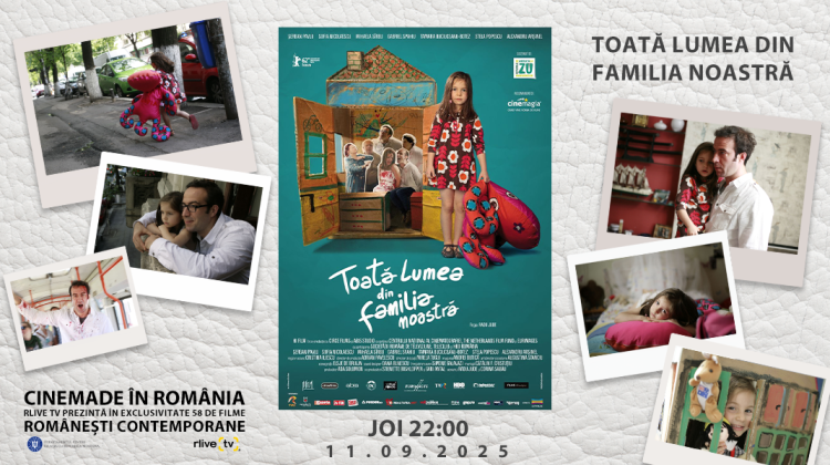Filmul „Toată lumea din familia noastră” cu Stela Popescu și Tamara Buciuceanu, la 22:00, la RLIVE TV  