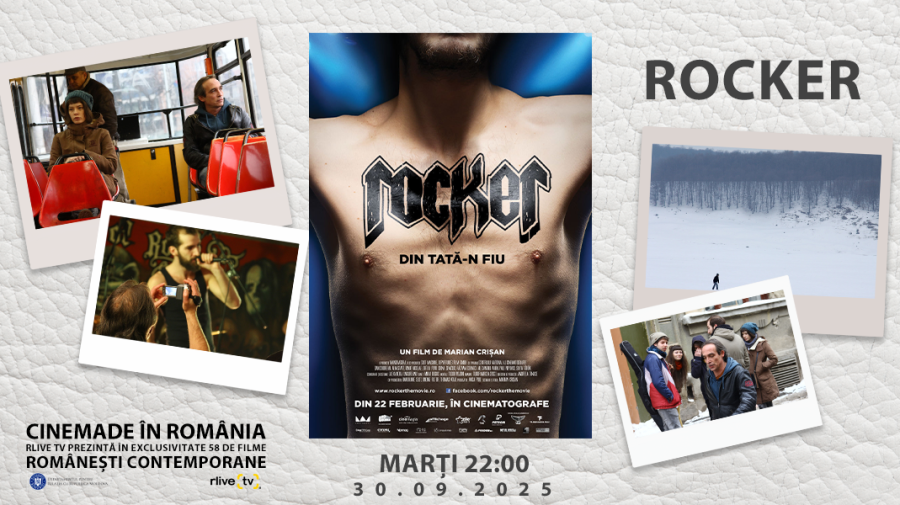 CineMADE in România: Filmul Rocker de Marian Crișan, difuzat la 22:00, la RLIVE TV
