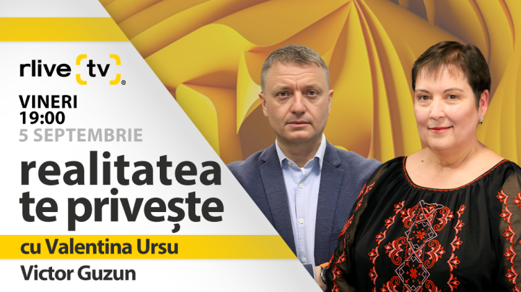 Victor Guzun, expert în administrație publică și digitalizare, invitat la „Realitatea te privește”