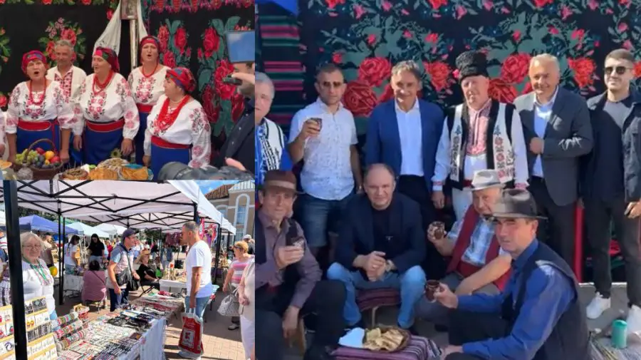 VIDEO Liderii Blocului „Alternativa”, surprinși la un festival din Taraclia. S-au fotografiat cu vizitatorii și au discutat cu meșteșugarii
