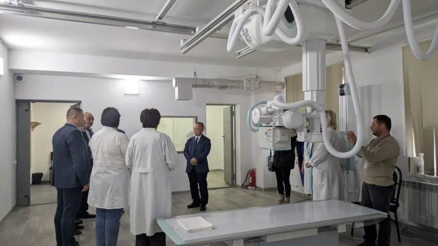 Un aparat performant de radiografie, oferit Centrului de Sănătate Edineț de Guvernul Japoniei