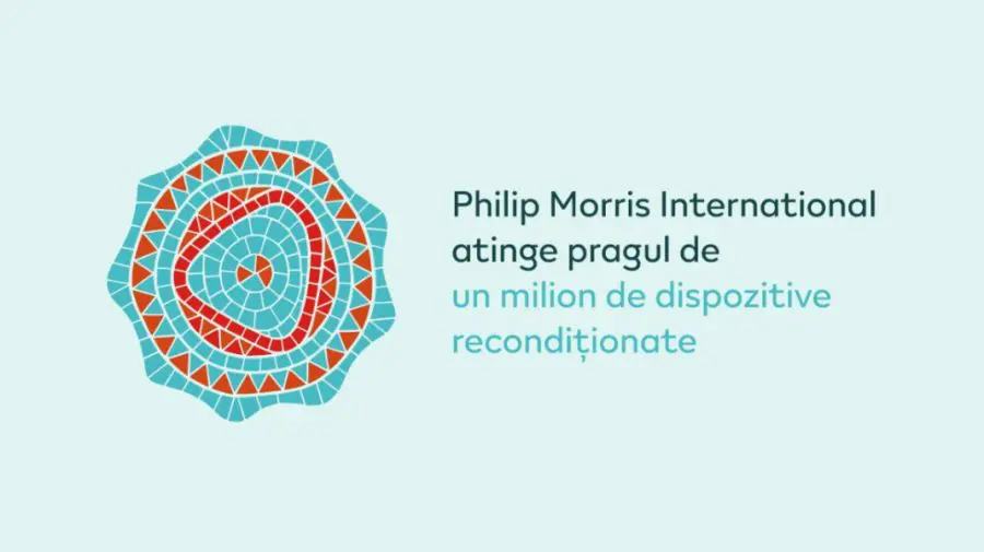 De la scop la rezultat: Philip Morris International atinge pragul de un milion de dispozitive recondiționate