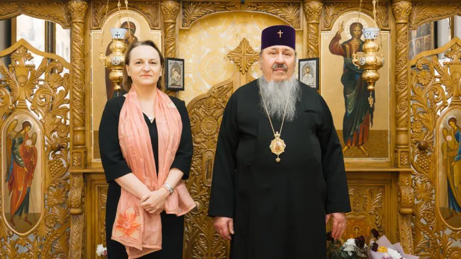 Ambasadoarea UE, discuții cu preoții: Au vorbit despre combaterea propagandei politico-religioase
