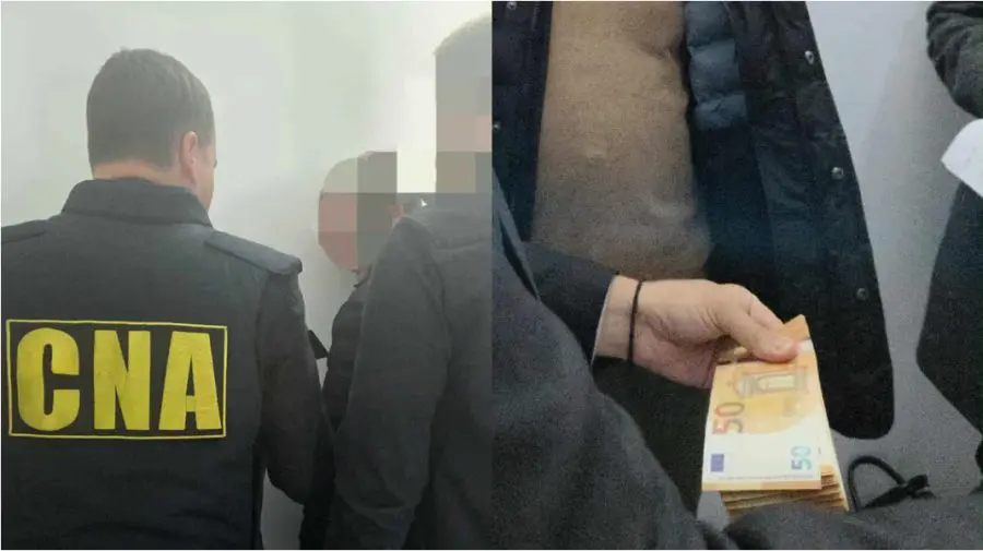 Bărbat din Chișinău, prins în flagrant în timp ce primea mii de € pentru a influența un executor judecătoresc