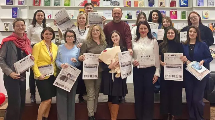 Revista TIMPUL, ediția din Republica Moldova continuă să promoveze cultura românească și tinerii autori