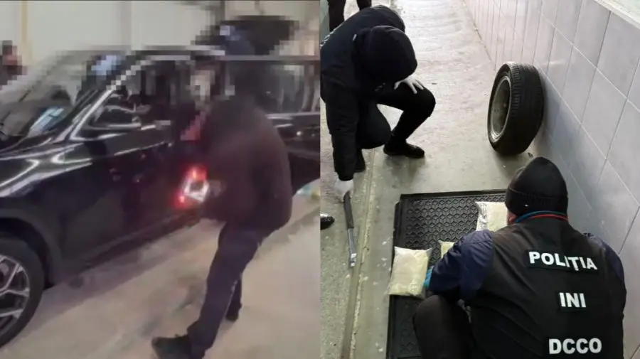 Două kilograme de „sare” ascunse în roata unui BMW, depistate la frontiera de la Palanca