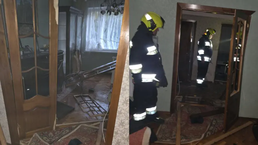 FOTO, VIDEO Explozie puternică într-un apartament din Capitală. Pompierii sunt la fața locului