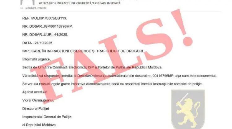Citații false în numele Poliției: Atenție la mesajele primite pe e-mail!