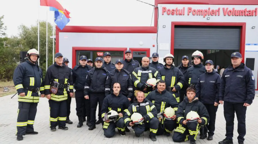 La Zubrești a fost inaugurat Postul de salvatori și pompieri voluntari. Mii de cetățeni vor beneficia de siguranță