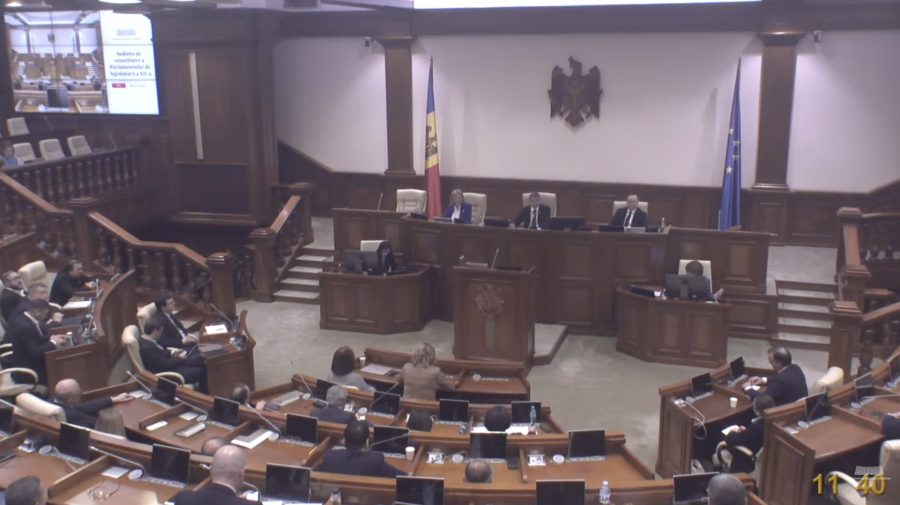 Prezidiul Parlamentului rămâne același: Gherman și Bătrîncea au fost aleși vicepreședinți în Legislativ