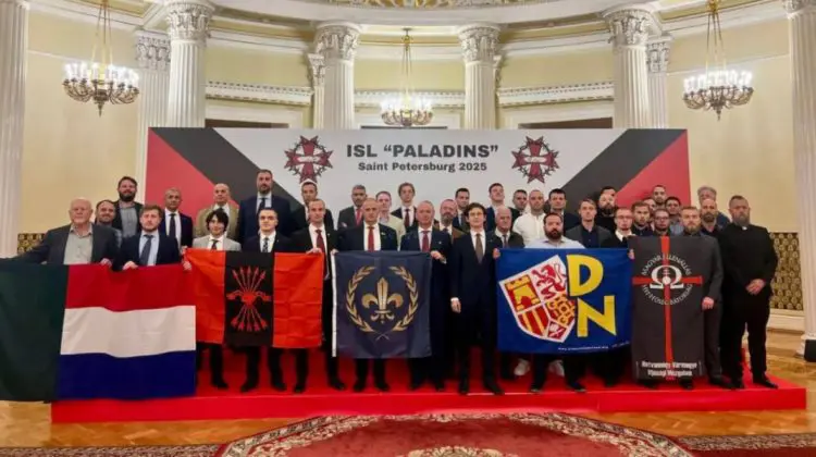 FOTO Organizatii ultranaționaliste din întreaga lume s-au întrunit la Sankt Petersburg