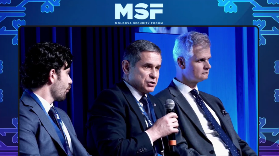 VIDEO Ministrul Apărării, la MSF: Moldova nu e doar consumator de securitate, ci și furnizor regional de stabilitate