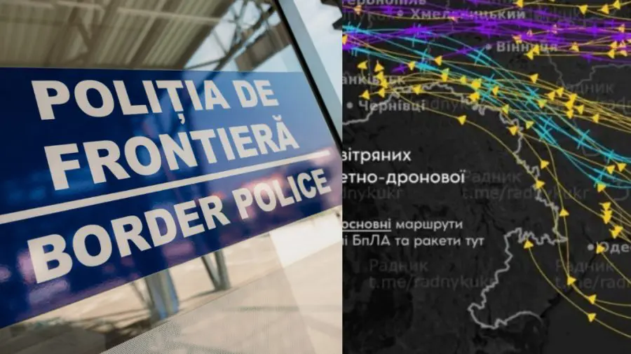 Poliția de Frontieră confirmă că spațiul Moldovei a fost survolat de drone