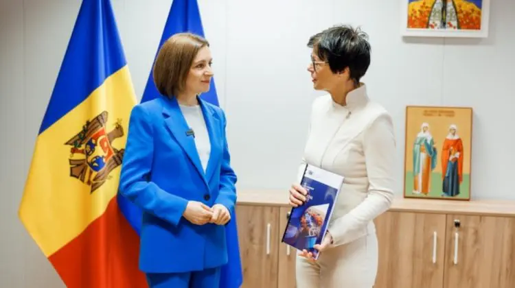 Maia Sandu a primit Raportul de Extindere: Moldova își merită locul în familia europeană