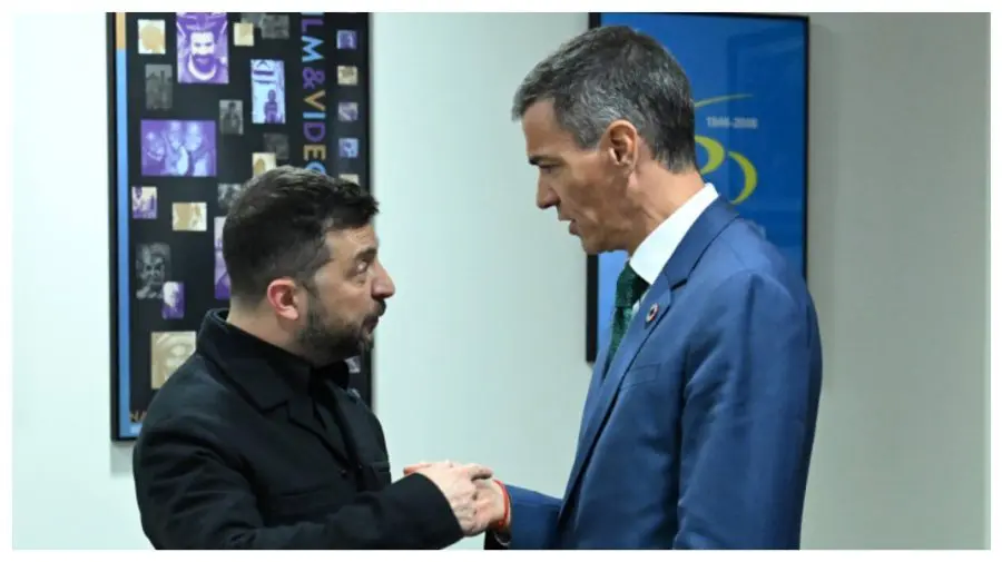 Întâlnire între Zelenski și Sanchez: Ucraina urmărește acorduri pentru sprijin și negocieri