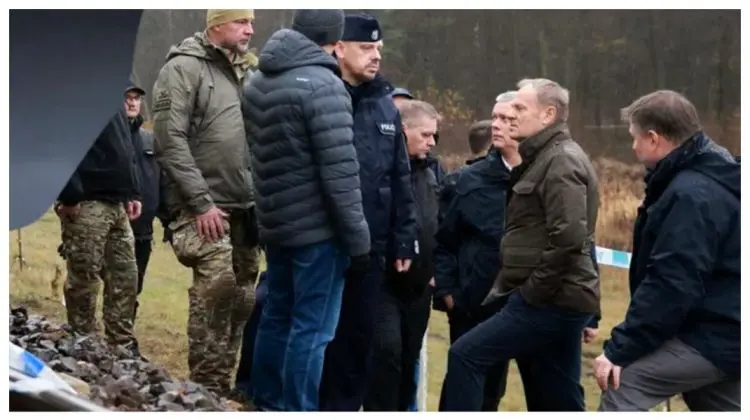 Polonia acuză un posibil act de sabotaj rus după explozia pe calea ferată Varșovia-Lublin