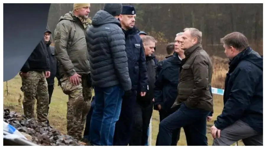 Polonia acuză un posibil act de sabotaj rus după explozia pe calea ferată Varșovia-Lublin