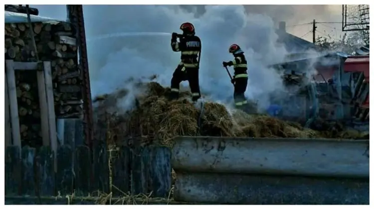 Joc cu focul în România: copii au provocat un incendiu violent în Giurgiu