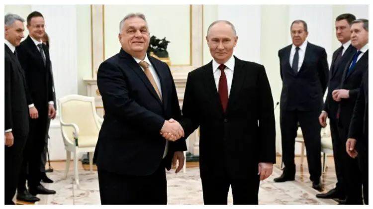 VIDEO Orban, gest controversat la Moscova: își oferă țara pentru un summit Putin–Trump