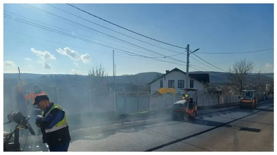 Primăria Chișinău finalizează reparația capitală a drumului de acces spre Budești