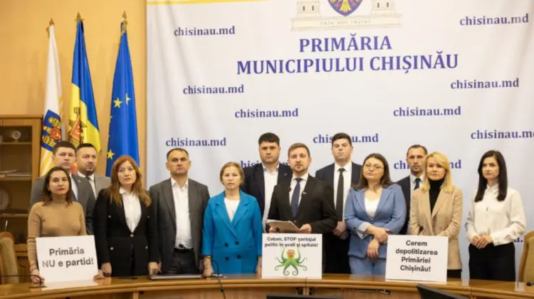 VIDEO PAS cere depolitizarea Primăriei Chișinău: Funcțiile publice nu se dau pe carnet de partid!