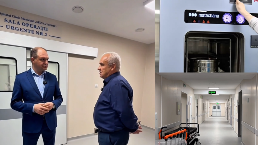 Un nou bloc operator centralizat va fi deschis la Spitalul „Sfânta Treime” din Chișinău până la sfârșitul anului 2025