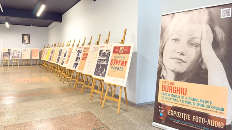 Expoziția „Svetlana Burghiu. Vocea destinului” a fost inaugurată la Chișinău: un omagiu unei mezzo-soprane legendare