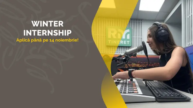 „Winter Internship”: stagii plătite pentru tinerii jurnaliști în redacțiile din Moldova