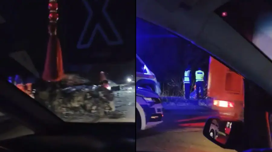 VIDEO Impact grav la Strășeni. Două persoane au murit, iar alte trei au fost duse la spital