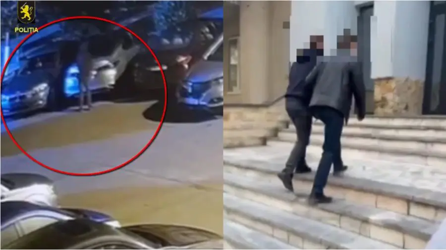 VIDEO Făcea bani cu plăcuțele de înmatriculare furate ale mașinilor: Un bărbat, reținut pentru șantaj