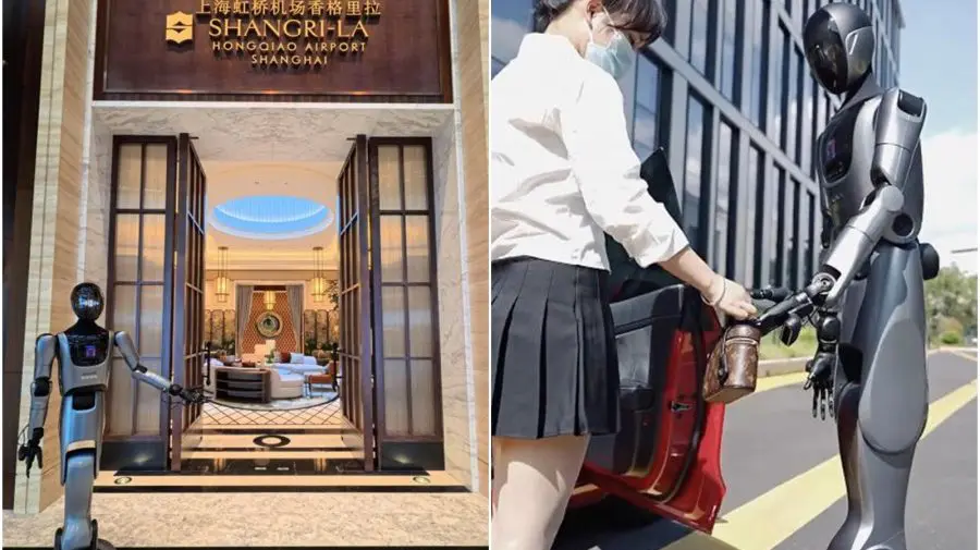 Roboți umanoizi, noii angajați ai unui hotel din Shanghai care înlocuiesc oamenii în HoReCa