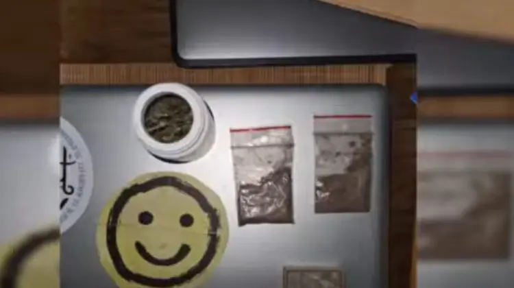 VIDEO Cannabis, pachețele cu marijuana și ciuperci halucinogene: Un bărbat reținut cu droguri de mii de lei